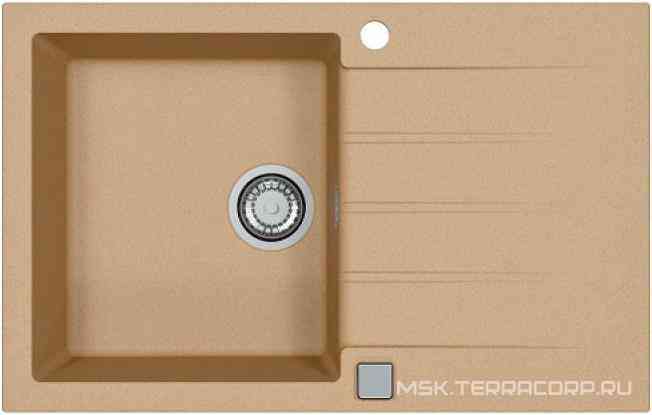 Мойка кухонная Alveus Cadit Granital 20 beige| 50x79x20