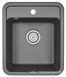 Мойка кухонная Granula Standart ST-4202 черная| 50x42x19