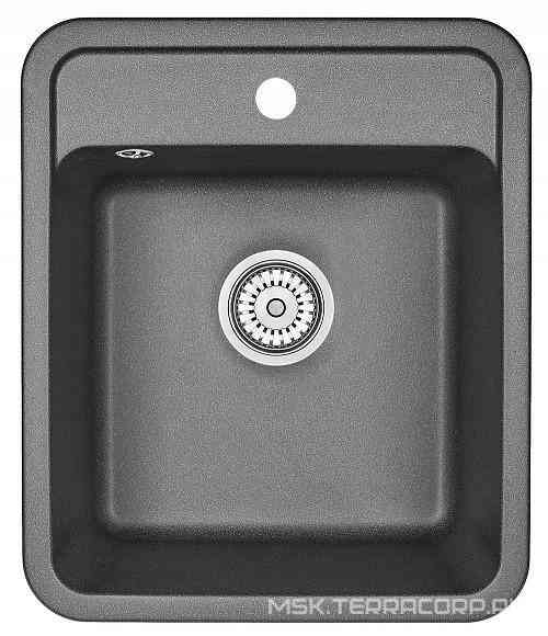 Мойка кухонная Granula Standart ST-4202 черная| 50x42x19