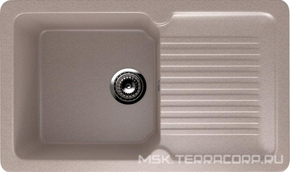 Мойка кухонная Ulgran U-506-302 песочная| 49x77x22