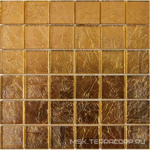 Мозаика 707 из стекла (чип 48x48) 30х30 Мастера Керамики Glass 707