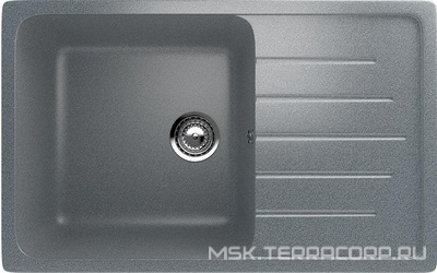 Мойка кухонная Ulgran U-400-309 темно-серая| 49x75x20