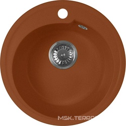 Мойка кухонная AquaGranitEx M-45 терракот 44x44x18 AquaGranitEx m-45 s330548