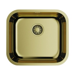 Мойка кухонная Omoikiri Omi 49-U-AB латунь| 44x49x19