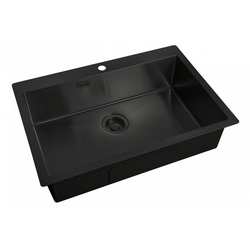 Мойка кухонная Zorg Light ZL R 750510 GRAFIT| 51x75x20