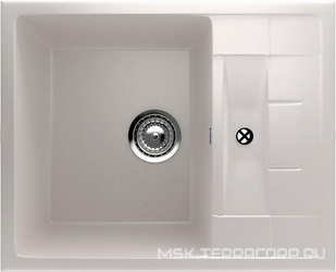 Мойка кухонная Ulgran U-207-331 белая| 49x61x19