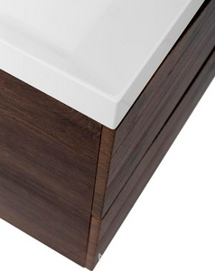 База под раковину подвесная с двумя выкатными ящиками, 1000х445х500мм, (цв. Rovere Moro),  BelBagno Marino MARINO-1000-2C-SO-RW-P