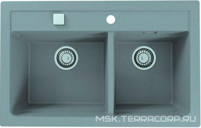 Мойка кухонная Alveus Atrox Granital 50 concrete| 50x79x19