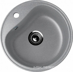 Мойка кухонная Ulgran U-100-342 графитовая| 49x49x18