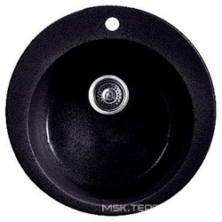 Мойка кухонная Whinstone Арго 1B черный| 50x50x18