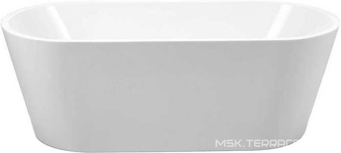 Ванна 1700x800xh600мм, отдельностоящая, слив-перелив, пробка слива цв.хром. в компл., (акрил цв.белый), BelBagno ZZ BelBagno Универсал BB202-1700-800