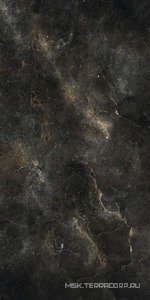 Керамогранит для пола и стены Ariostea Ultra Pietre INFINITY BLACK Prelucidato (Soft) 150x300 UP6S300682