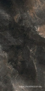 Керамогранит для пола и стены Ariostea Ultra Pietre INFINITY BLACK Prelucidato (Soft) 150x300 UP6S300682