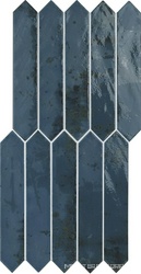 Picket Grunge Blue  ZZ|4,3x24,3