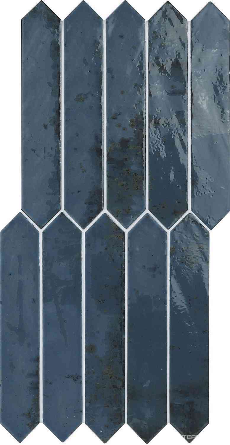 Picket Grunge Blue  ZZ|4,3x24,3