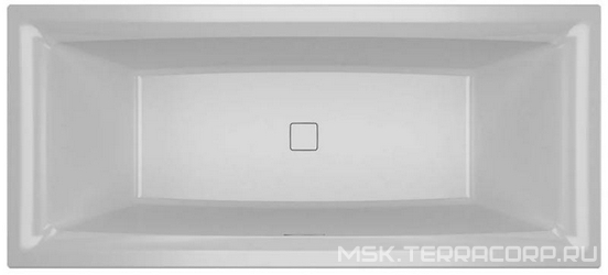 Акриловая ванна Riho Still Square Elite 180x80, L| 179x80x47