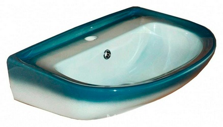 Раковина Rosa Ресса зелёная| 56x20x42