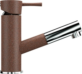 Смеситель Ulgran U-009(307) терракотовый, для кухонной мойки| 4x16x18