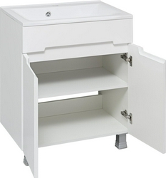 Тумба подвесная 65 см, без раковины, 1 выдвижной ящик,  цвет белый Aqua de Marco OLIVIA 2065COLI/H