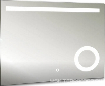 Зеркало с внутренней подсветкой 800*h600, сенсор, встр. косметическое зеркало XX Aquanika Cosmo AQC6080RU27