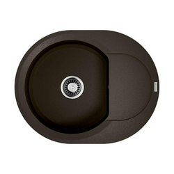 Мойка кухонная Omoikiri Sakaime 60E-DC темный шоколад| 47x60x22