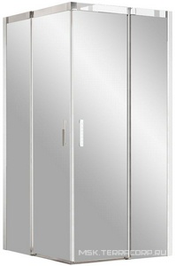 Душевой уголок MSRV-800*800 мм, профиль-хром, стекло - прозрачное, без поддона, с установочным комплектом  ZZ Ravak Matrix 1WV44C00Z1