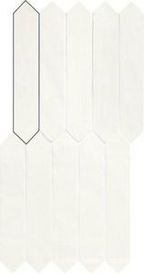 Керамическая плитка для стены APE Ceramica Switch Off White Matt 4,3x24,3 n126524