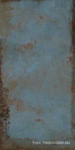 Керамогранит для пола и стены Pamesa Alloy  Azzurro decorstone  60x120 017.869.0151.10476