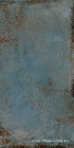Керамогранит для пола и стены Pamesa Alloy  Azzurro decorstone  60x120 017.869.0151.10476