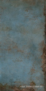 Керамогранит для пола и стены Pamesa Alloy  Azzurro decorstone  60x120 017.869.0151.10476