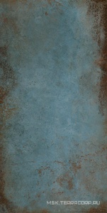 Керамогранит для пола и стены Pamesa Alloy  Azzurro decorstone  60x120 017.869.0151.10476