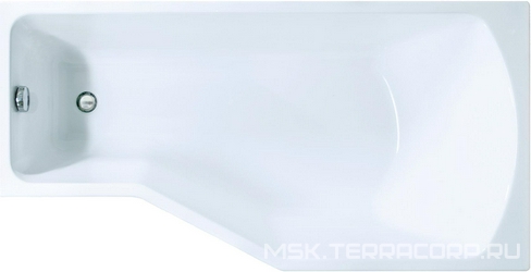 Акриловая ванна Marka One Convey R 150x75, с ножками| 150x75x43