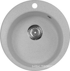 Мойка кухонная AquaGranitEx M-05 серая| 47x47x18