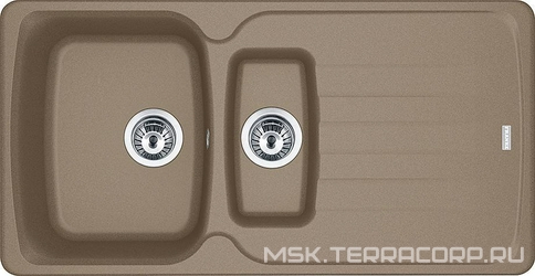 Мойка кухонная Franke AZG 651 миндаль| 50x97x21