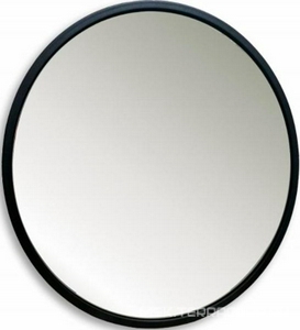 Зеркало кругое d-77 см, в металлическом профиле, цв.черный XX Aquanika Metallica AQM7777RU13