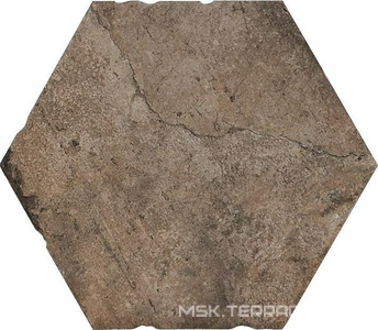 Керамогранит для пола CIR chicago Esagona State Street (giallo/marrone) 24x27.7 Серый 10473901