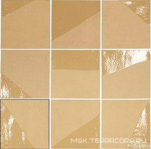 Керамогранит для пола и стены APE Ceramica Delight Drop Ocre 13,8x13,8 A035200