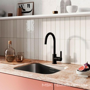 Смеситель IDDIS Cuba CU5BLJ0i05 для кухонной мойки, черный, ZZ Iddis cuba CU5BLJ0i05