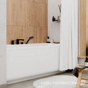 Смеситель на борт ванны, 4 отверстия Elbe, цв черный, ZZ Wasserkraft elbe 7455