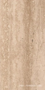 Керамогранит для пола и стены Gres de Aragon Marble Base Travertino Beige Liso 60x120 905542/906276