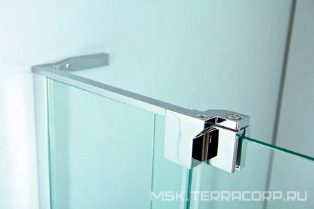 Душ уголок с распаш. дверьми (800-900)x(800-900)x1950 мм,(стекл.прозр.8мм,фурнит.цв.хром),ZZ Cezares Slider SLIDER-A-2-80/90-C-Cr