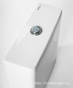 Бачок для напольного унитаза, (механизм смыва, кнопка цв.хром в компл.),  ZZ BelBagno Etna BB2157T