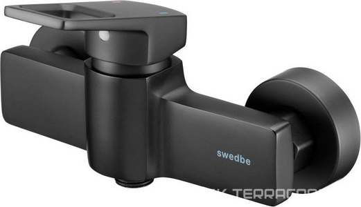 Смеситель для душа, (цв.черный), Kronos ZZ Swedbe kronos 2020B