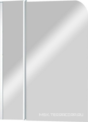 ECO-O-V-12-120/140-C-Cr Шторка на ванну | ZZ