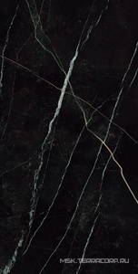 Керамогранит для пола и стены AtlasConcorde Россия EMPIRE Empire Calacatta Black 80x160 Lapp/ЭМПАИР КАЛАК. БЛЭК 80x160 ЛАП 610015000605