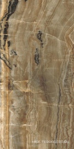 Керамогранит для пола и стены Idalgo Гранит Оникс  коричневый LLR лаппат   60x120 ID9075b053LLR