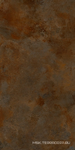 Керамогранит для пола и стены Laminam Ossido   Bruno 20+ 162x324 LAMF009141