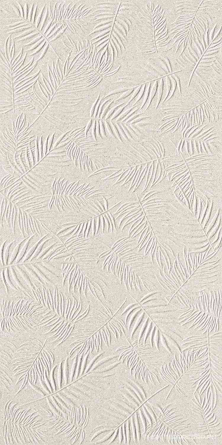 3D Wall Carve Leaf Pearl 40x80 ZZ