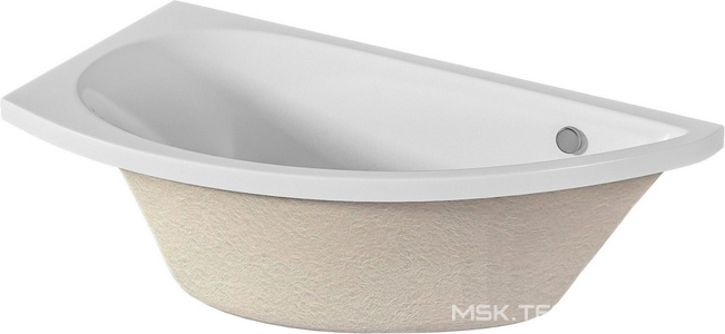 Акриловая ванна 1MarKa Piccolo L, 150x75 без гидромассажа, без каркаса, без панели,без слива-перелива, ZZ 1Marka piccolo У10976