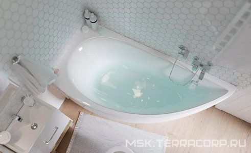 Акриловая ванна 1MarKa Piccolo L, 150x75 без гидромассажа, без каркаса, без панели,без слива-перелива, ZZ 1Marka piccolo У10976